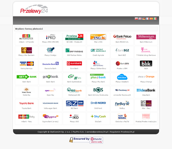 przelewy-24 techtrix