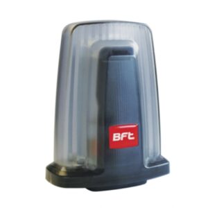 Lampa BFT Radius 24V z anteną, nowa, szary klosz